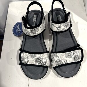 Summer Flower Ortholite Sandals